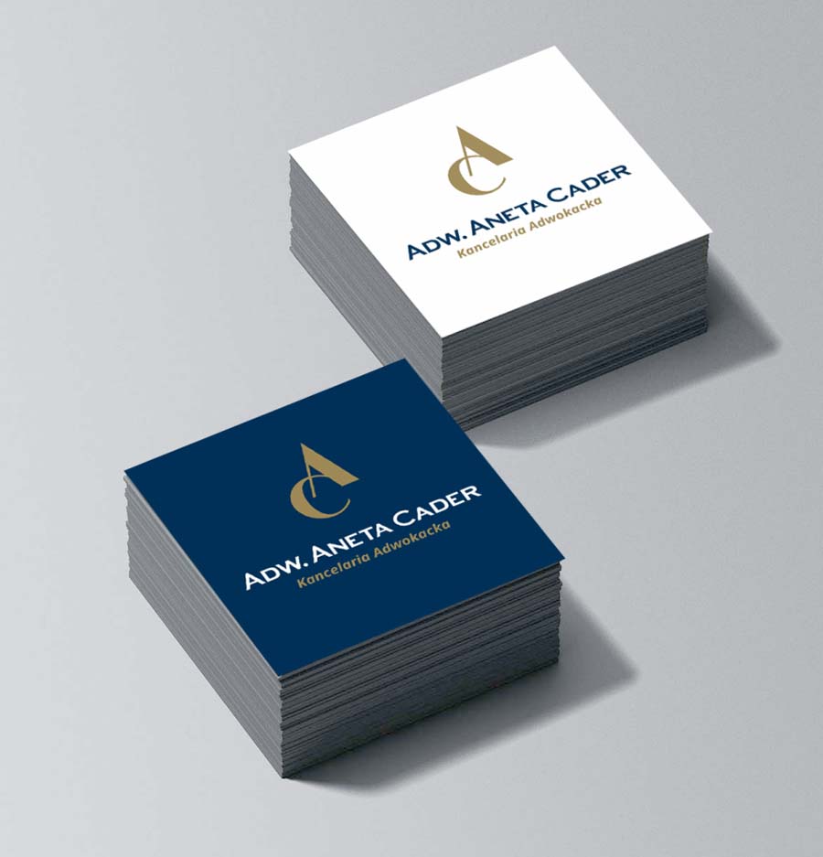 Kancelaria Adwokacka Adwokat Aneta Cader, Wild Head Studio, identyfikajca wizualna