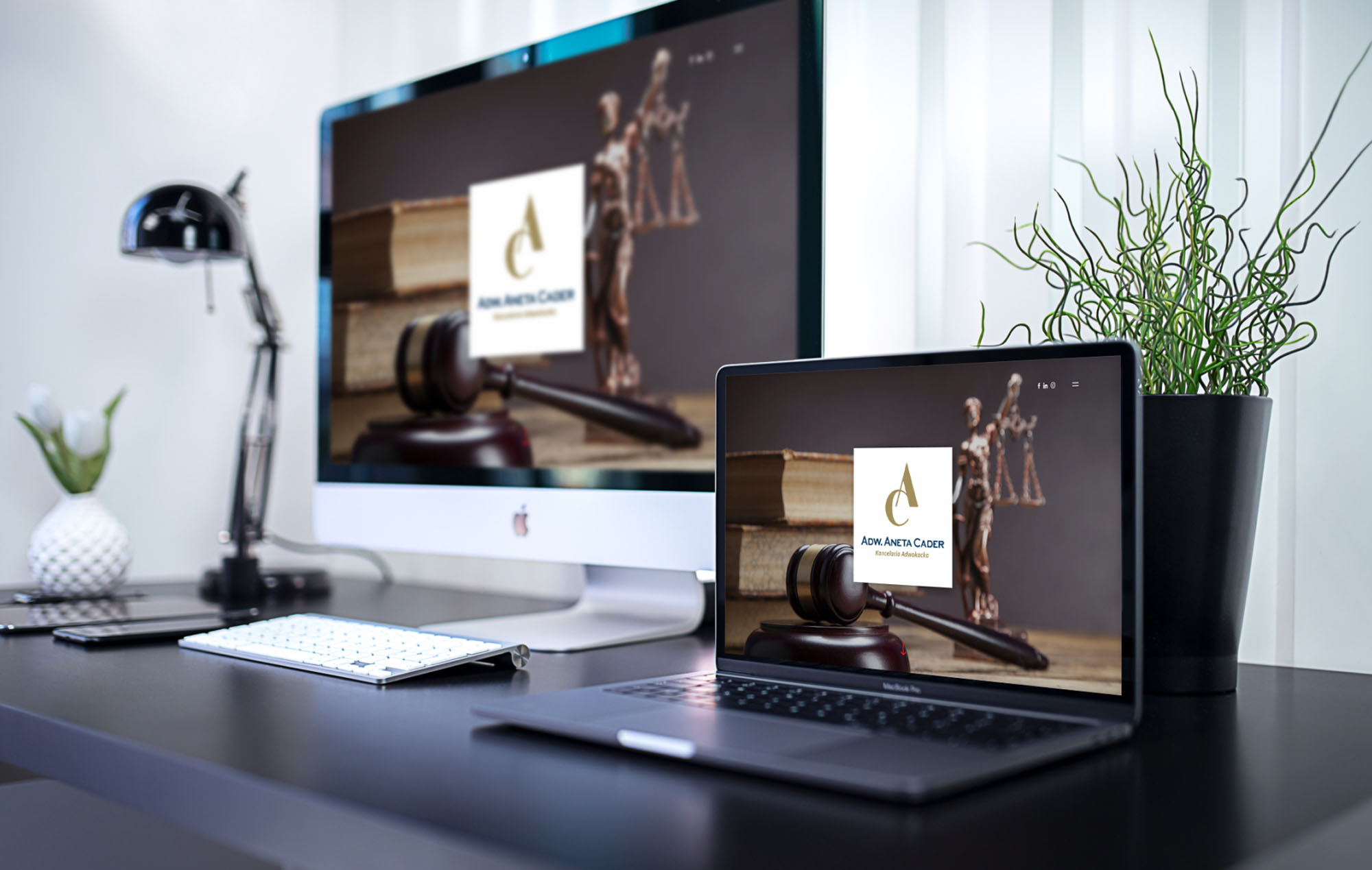 Kancelaria Adwokacka Adwokat Aneta Cader, Wild Head Studio, strona internetowa