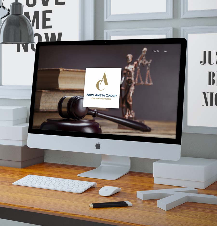 Kancelaria Adwokacka Adwokat Aneta Cader, Wild Head Studio, strona internetowa