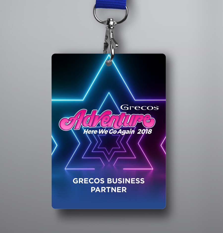 Grecos Holiday, Wild Head Studio, identyfikator