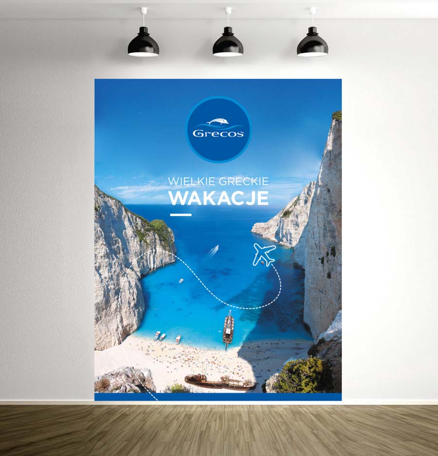 Grecos Holiday, Wild Head Studio, branding indoor