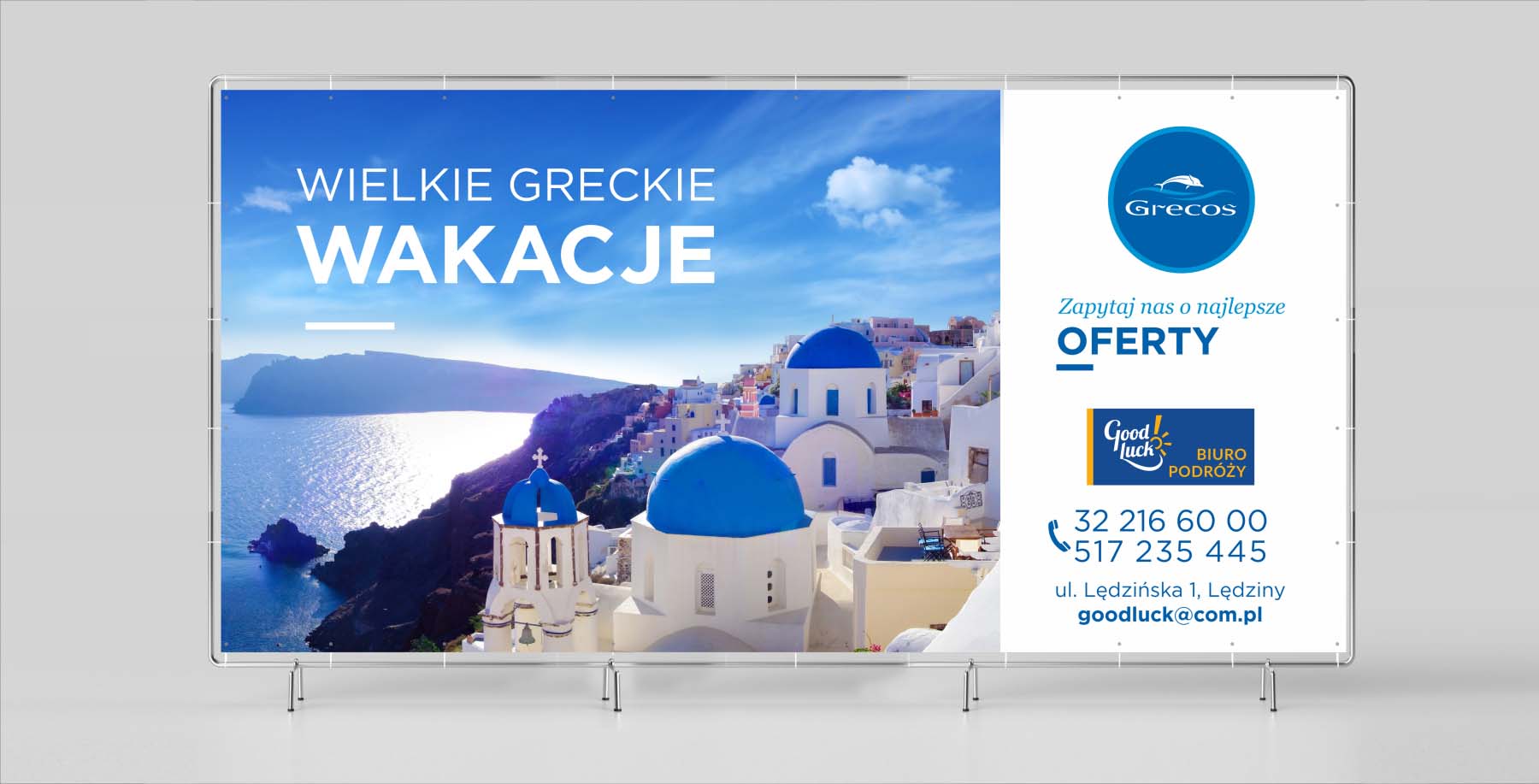 Grecos Holiday, Wild Head Studio, branding indoor