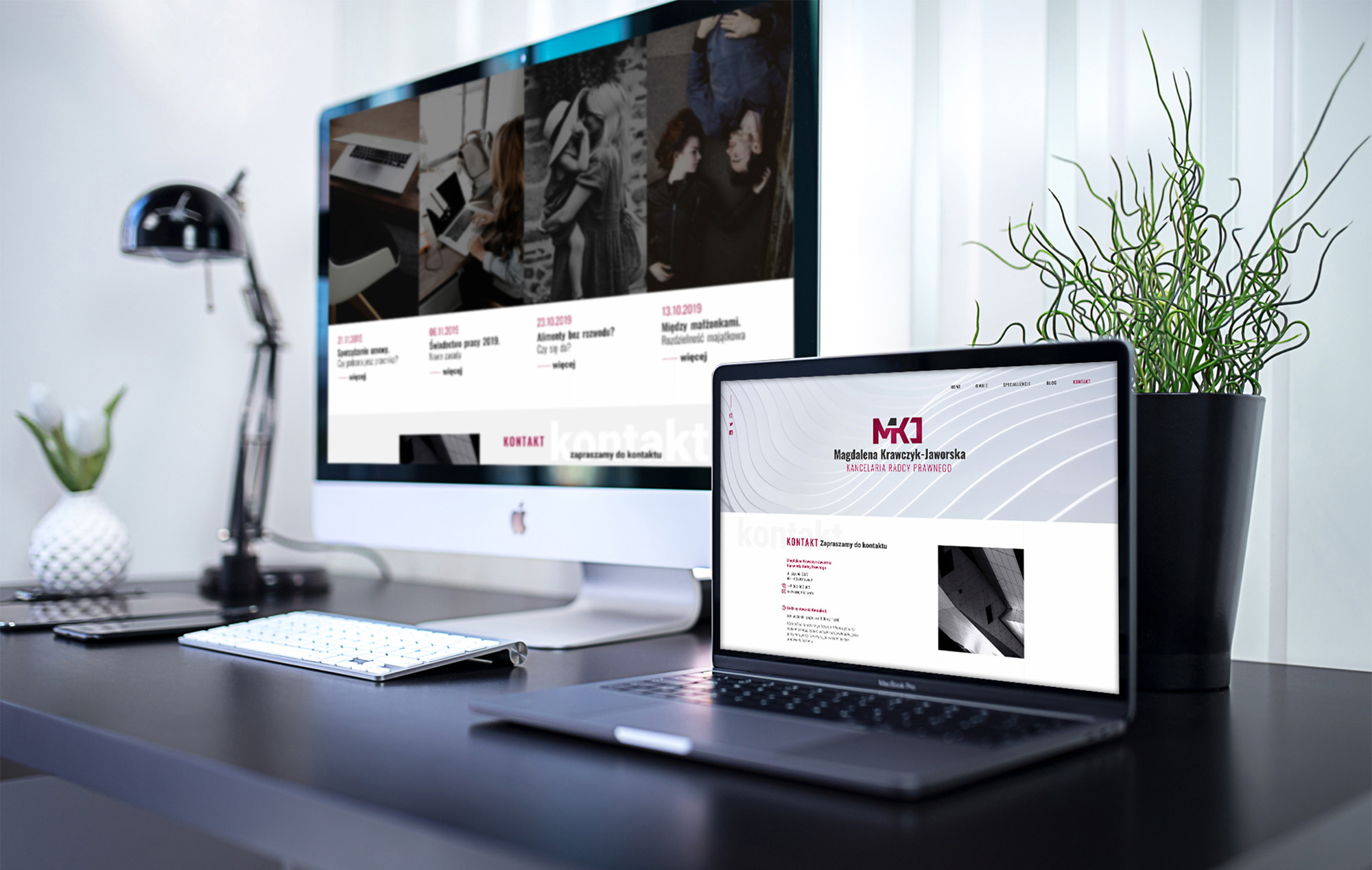 Kancelaria Radcy Prawnego Magdalena Krawczyk-Jaworska, Wild Head Studio, strona internetowa