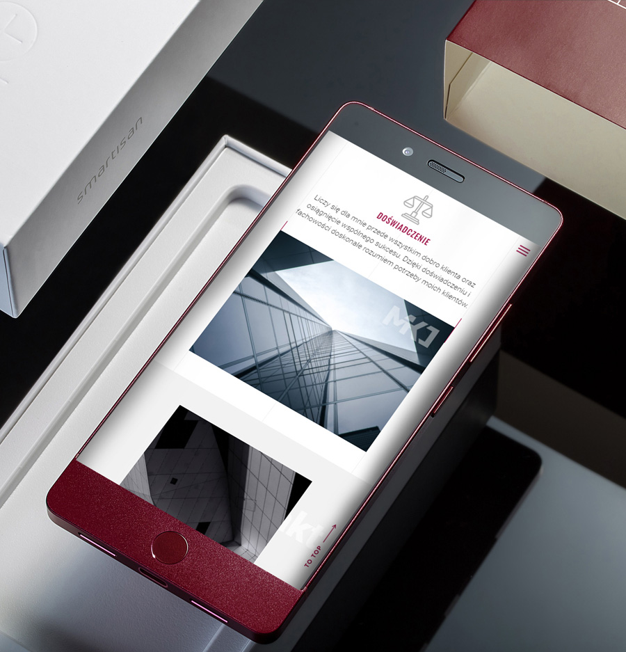 Kancelaria Radcy Prawnego Magdalena Krawczyk-Jaworska, Wild Head Studio, strona internetowa