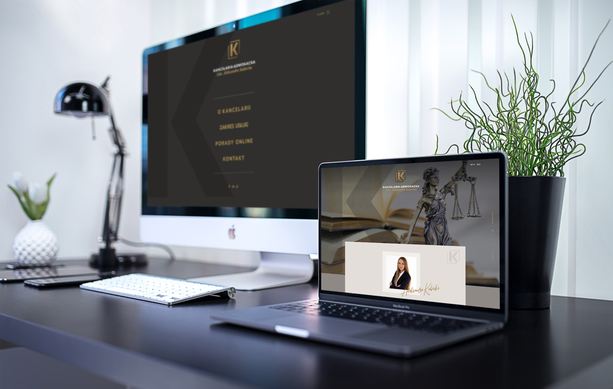 Kancelaria Adwokacka Adwokat Aleksandra Kubecka, Wild Head Studio, strona internetowa