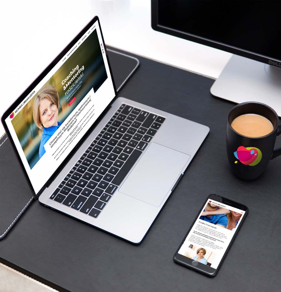 Monika Orkan-Łęcka, Wild Head Studio, strona internetowa