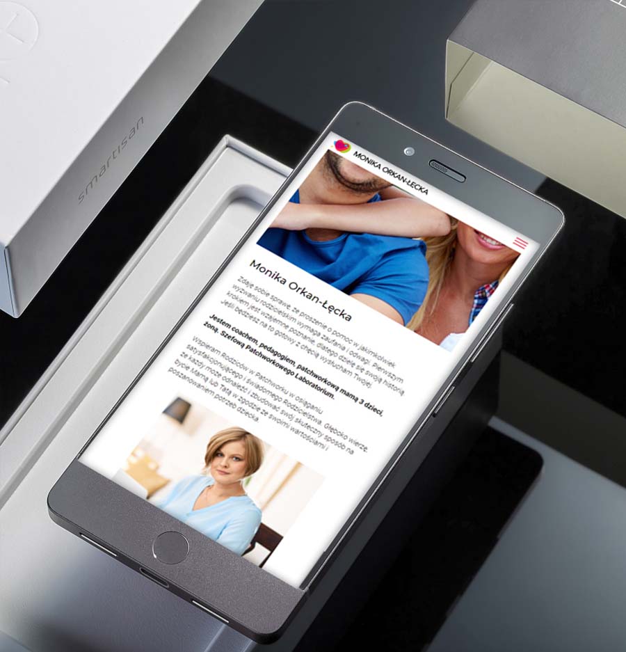 Monika Orkan-Łęcka, Wild Head Studio, strona internetowa