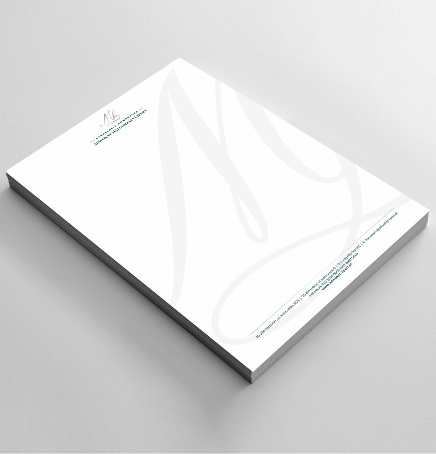 Kancelaria Adwokacka Adwokat Małgorzata Lipert, Wild Head Studio, identyfikacja wizualna