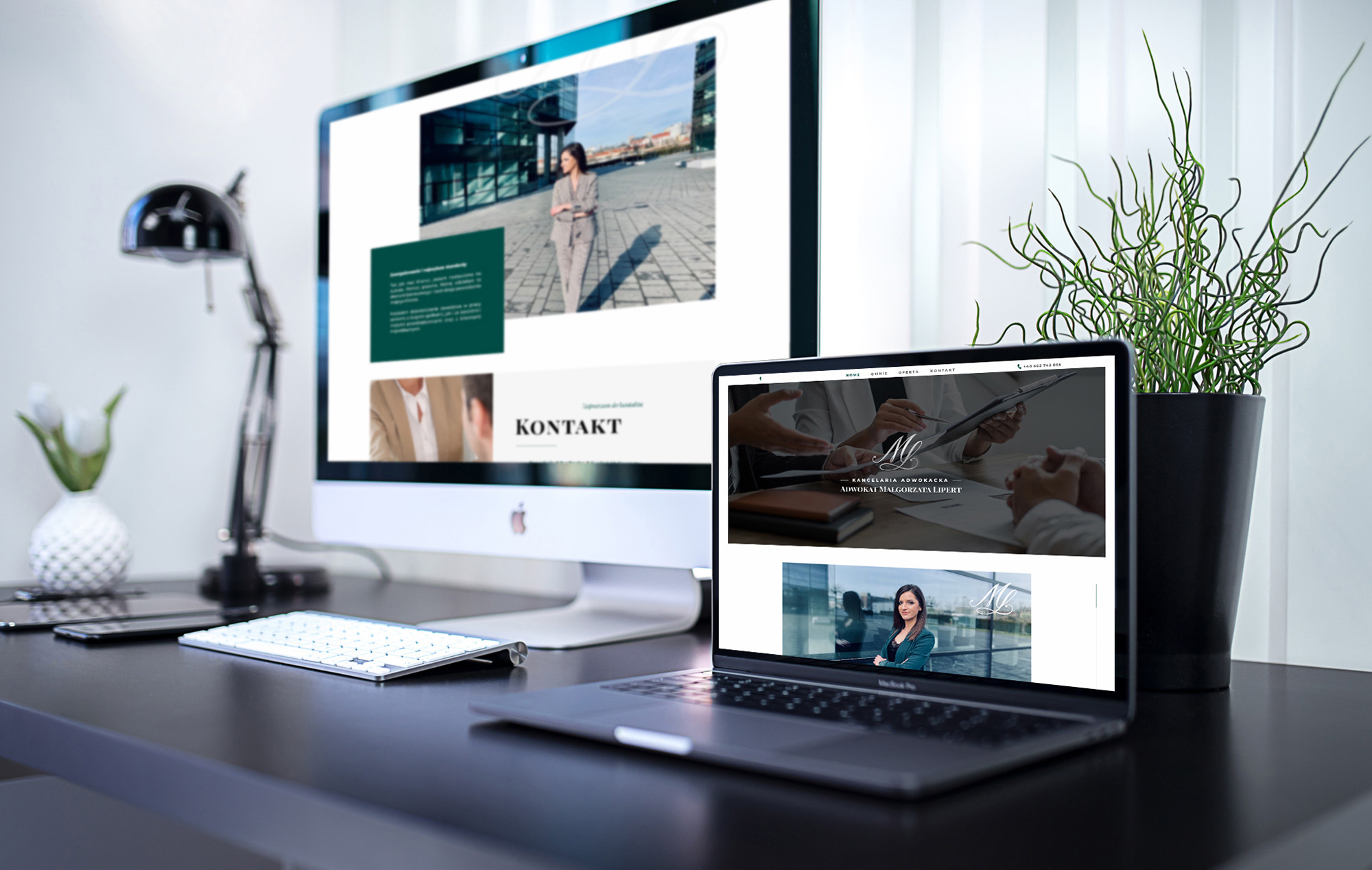 Kancelaria Adwokacka Adwokat Małgorzata Lipert, Wild Head Studio, strona internetowa