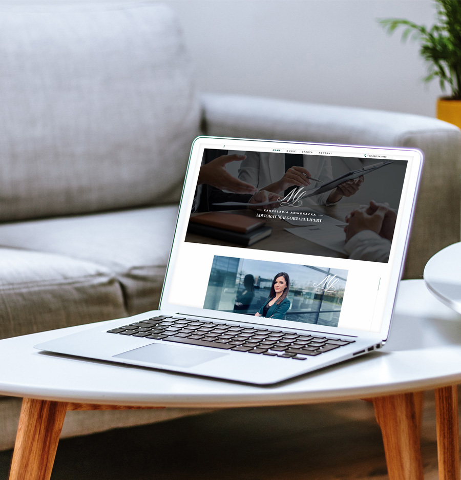 Kancelaria Adwokacka Adwokat Małgorzata Lipert, Wild Head Studio, strona internetowa