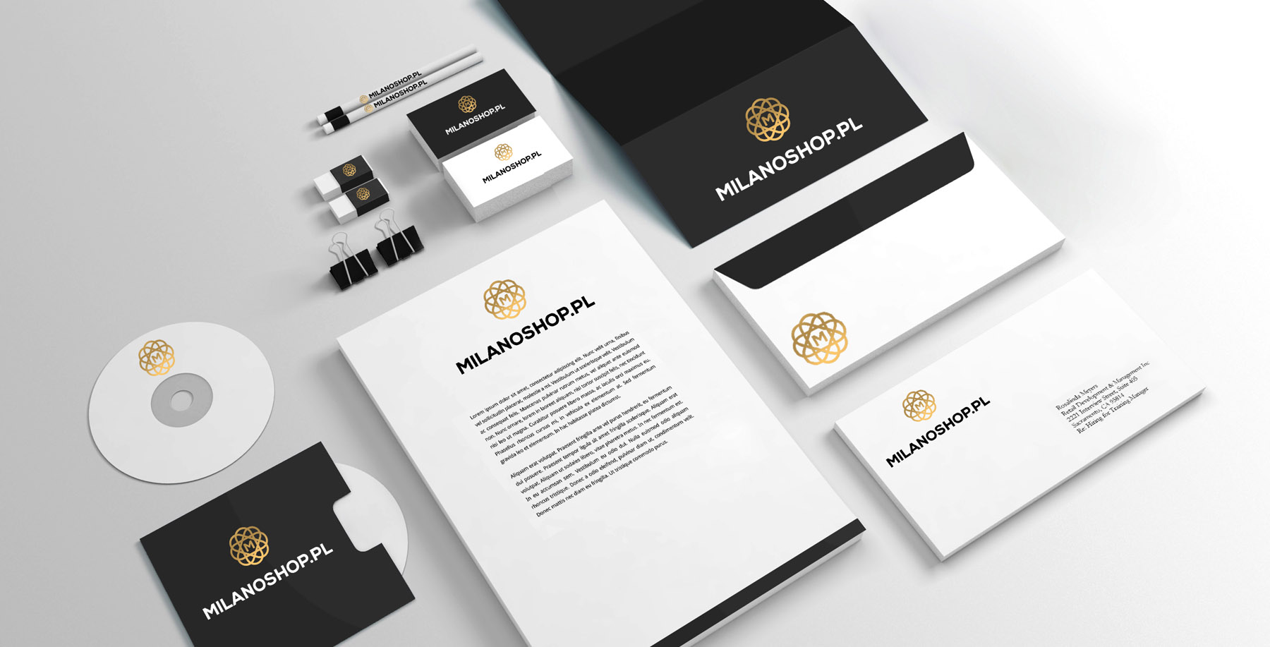 Milanoshop.pl, Wild Head Studio, identyfikacja wizualna