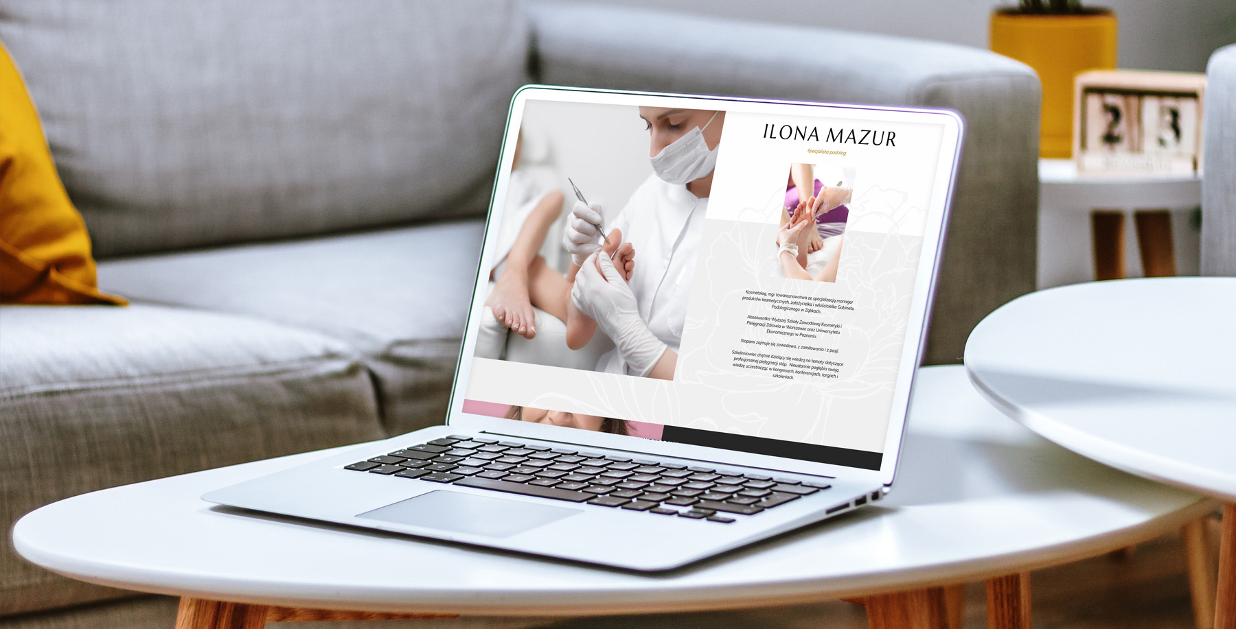 Gabinet Podologiczny Ilona Mazur, Wild Head Studio, strona internetowa