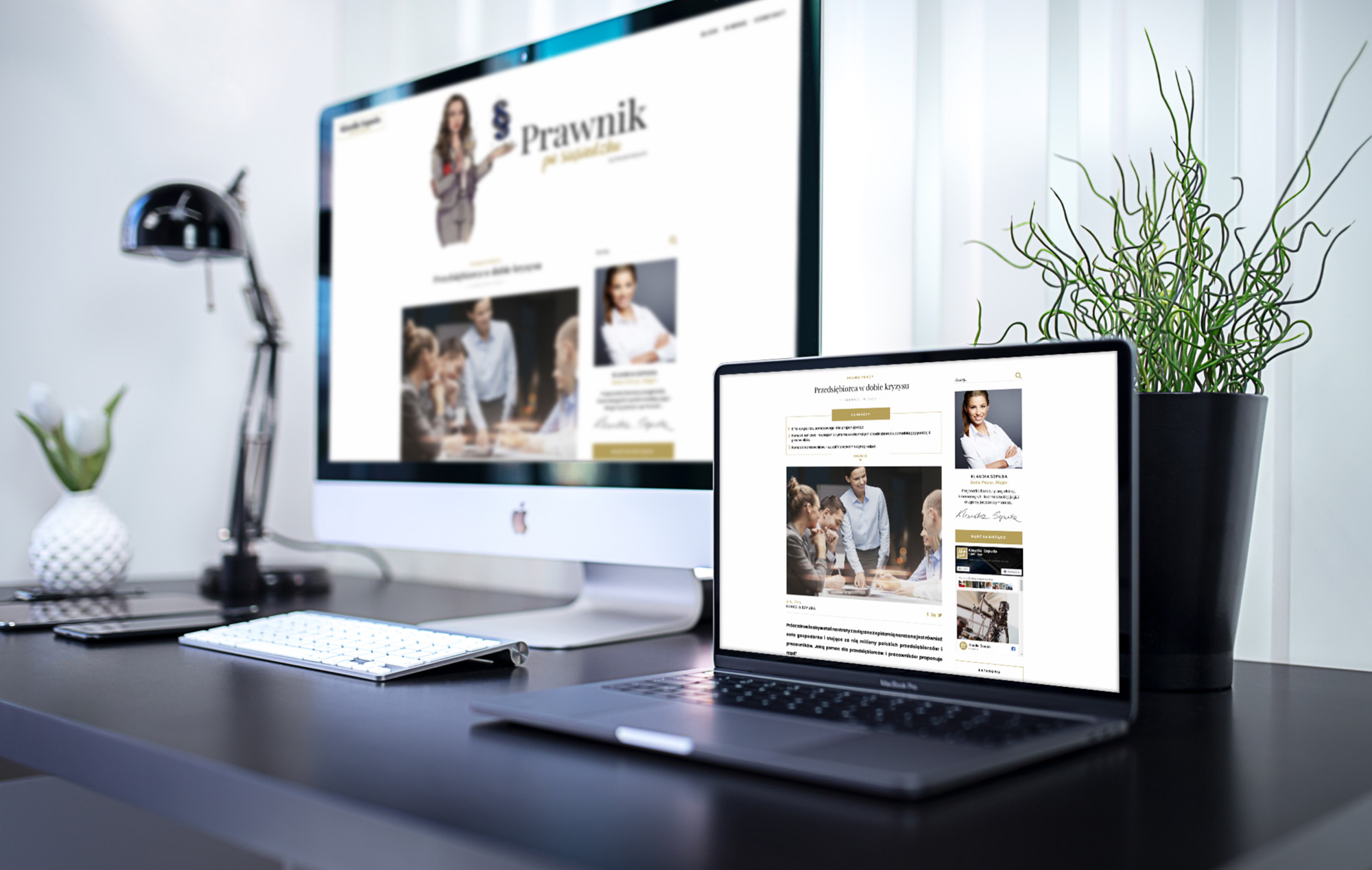 Prawnik po sąsiedzku, Wild Head Studio, strona internetowa