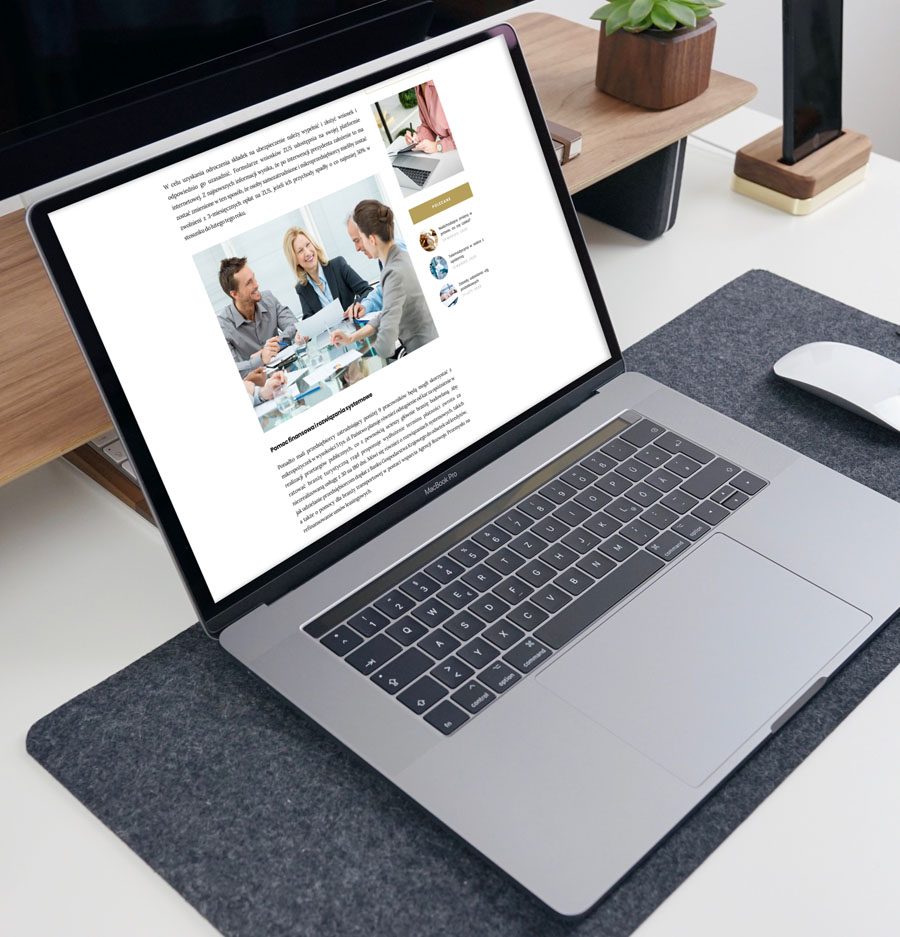 Prawnik po sąsiedzku, Wild Head Studio, strona internetowa