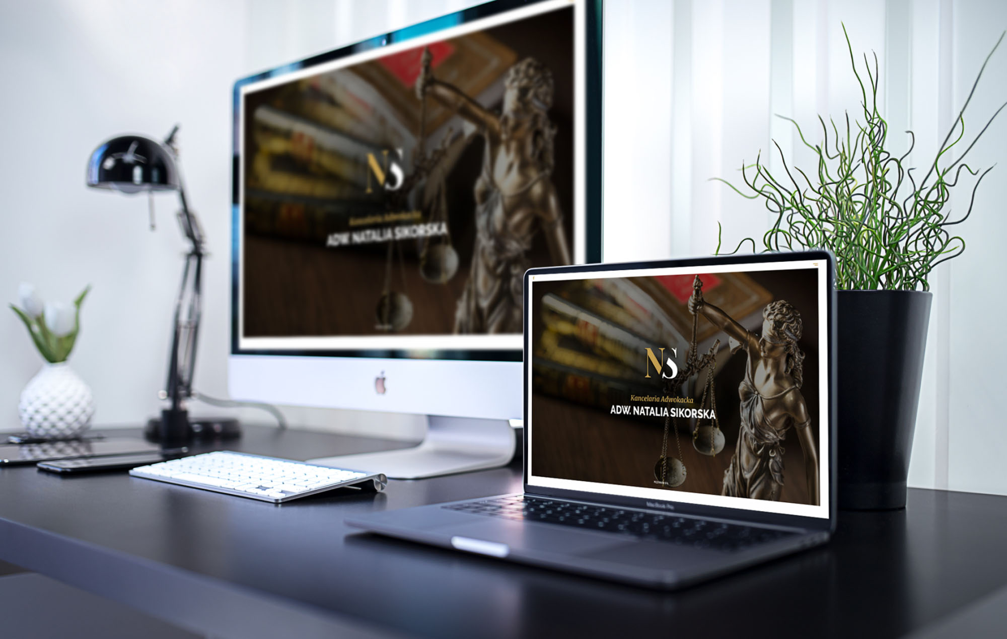 Kancelaria Adwokacka Adwokat Natalia Sikorska, Wild Head Studio, strona internetowa