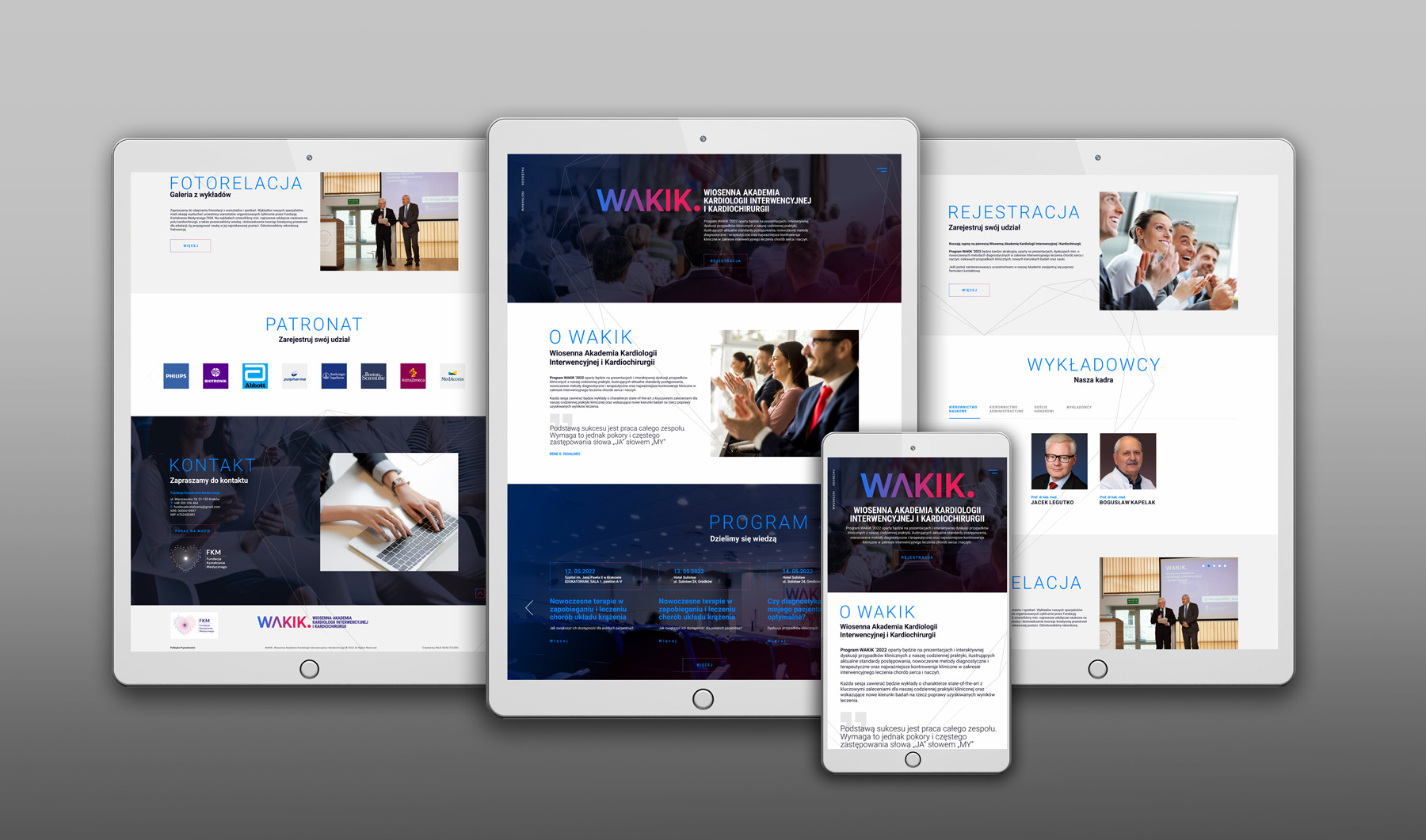 WAKIK, Wild Head Studio, strona internetowa