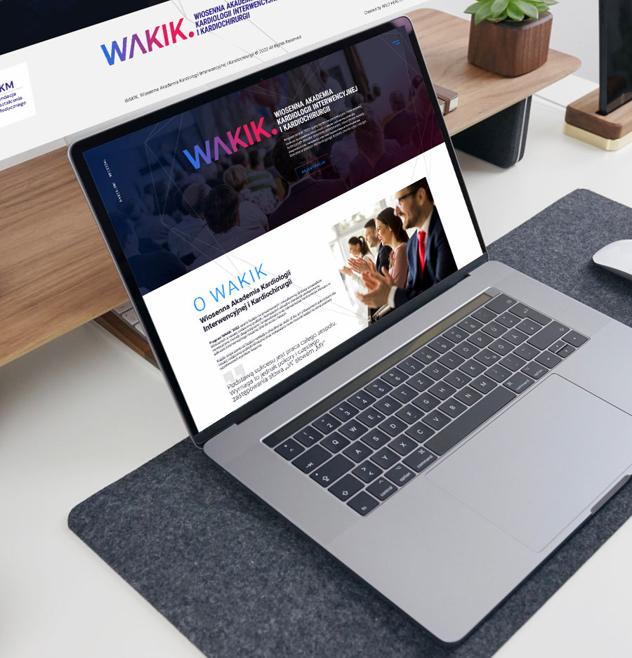 WAKIK, Wild Head Studio, strona internetowa