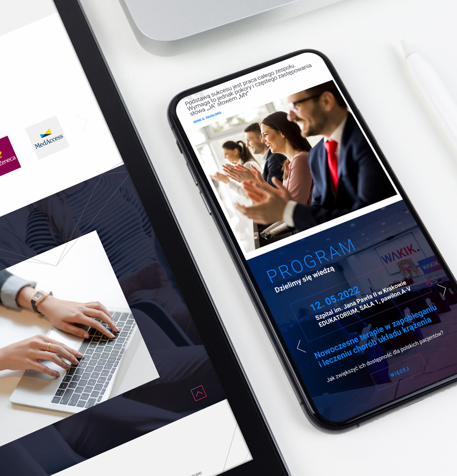 WAKIK, Wild Head Studio, strona internetowa